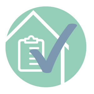 Home checklist and tick